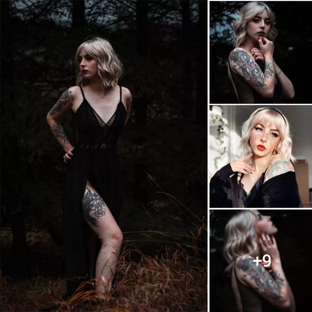 Tattoo blog no.33: The Luminous Journey of Tammy, the Tattoo-Adorned Enchantress from Germany